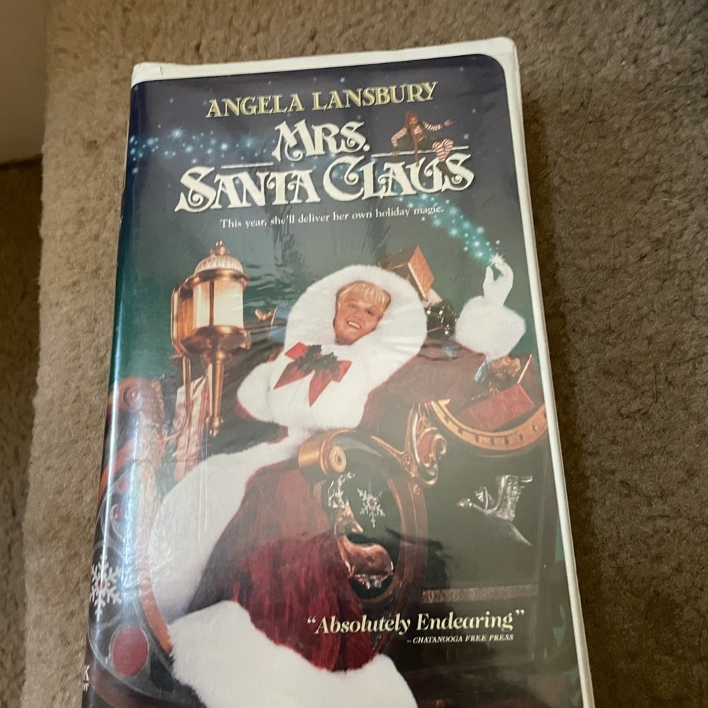 Vintage Mrs Claus 🤶 VCR Tape